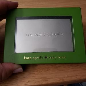Kate Spade business card holder